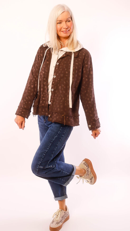 Jacke "Loop" braun 40-44