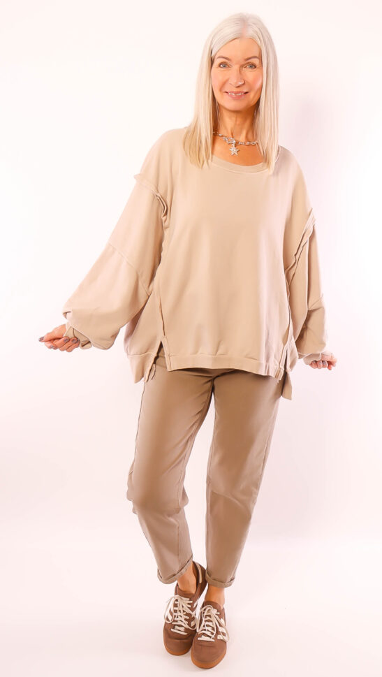 Pulli "Lilou" natur 40-46